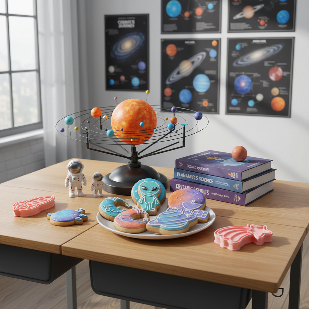 Biscuit avec Emporte Piece Biscuit dans classe sciences