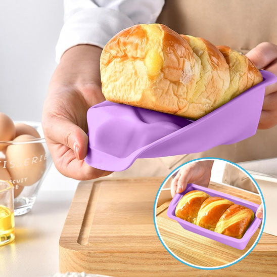 demoulage moule a gateau violet