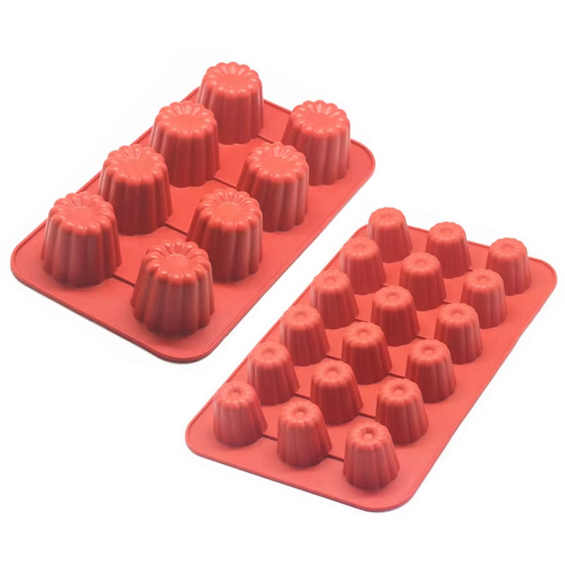 deux pieces moules en silicone