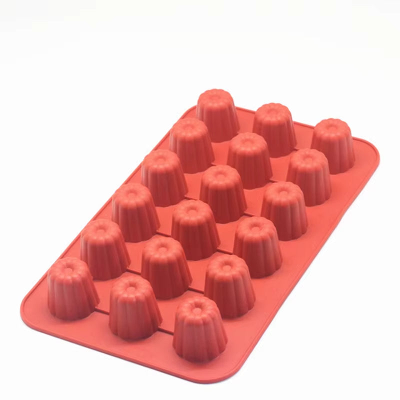 dix huit piece moules en silicone