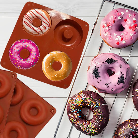 donuts sur grille four avec moule donuts