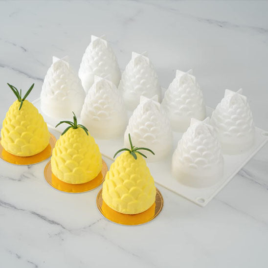 moule a gateau en silicone forme ananas