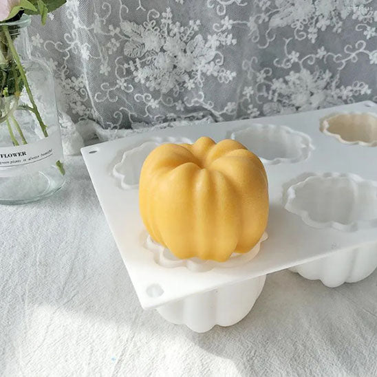 moule a gateau en silicone forme citrouille