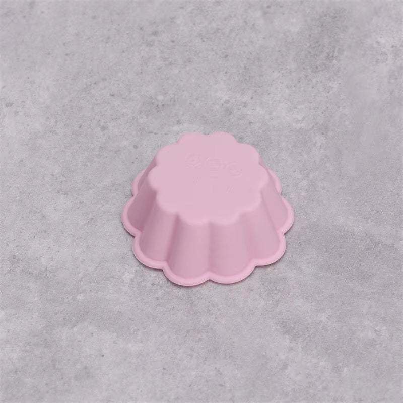 moule a muffin couleur rose