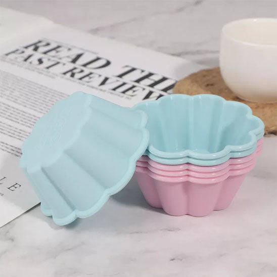 moule a muffin rose bleu