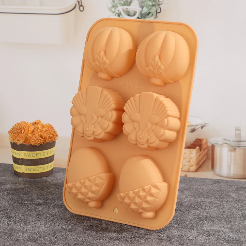 moule en silicone pour gateau style automne