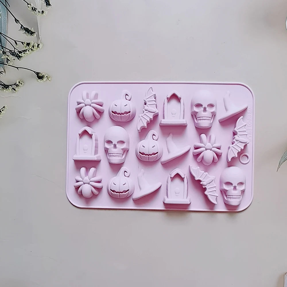 moules en silicone couleur violet