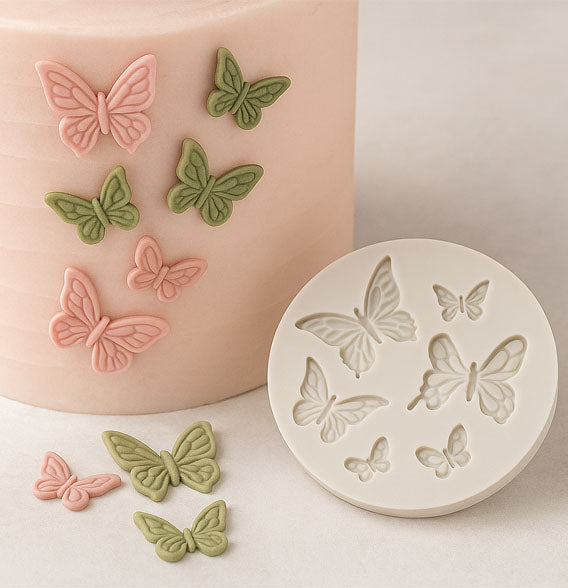 moules en silicone papillon