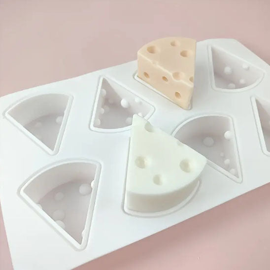 moules silicone forme fromage avec plusieurs cavites