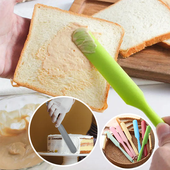nappage avec spatule cuisine vert