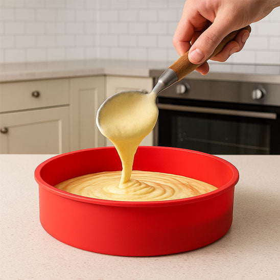 pate gateau non cuit dans moules en silicone