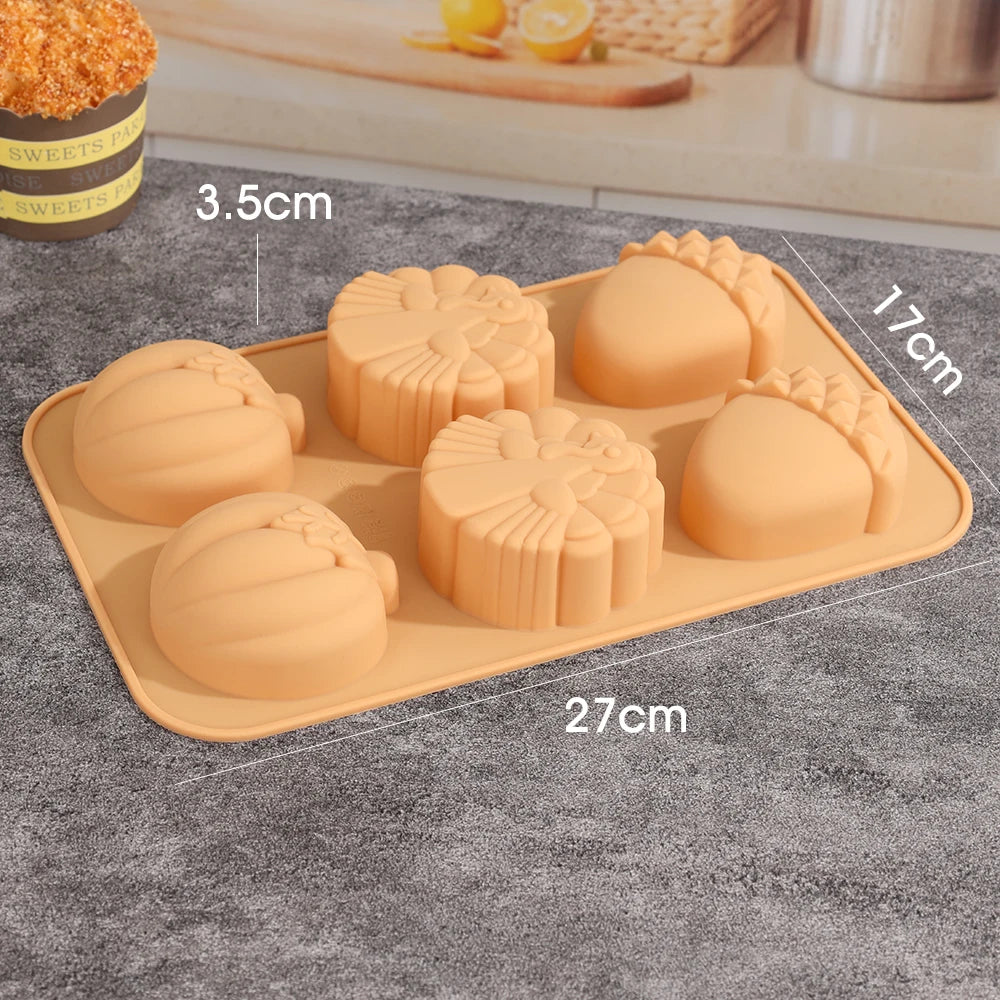 taille moule en silicone pour gateau style automne