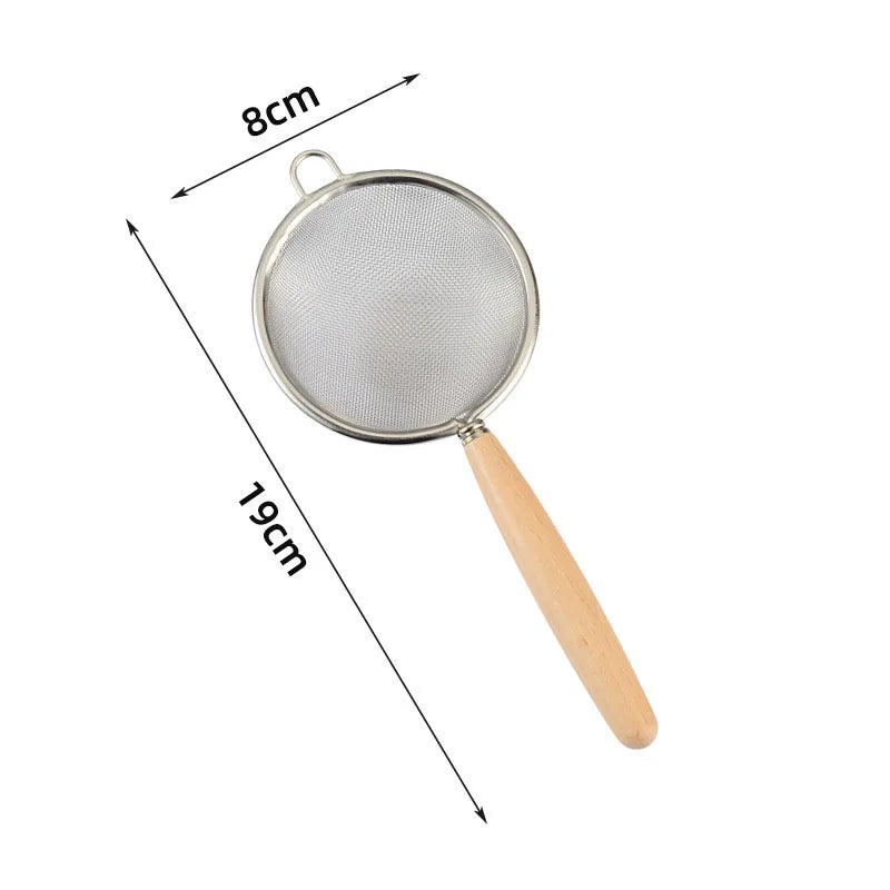 taille moyen passoire inox