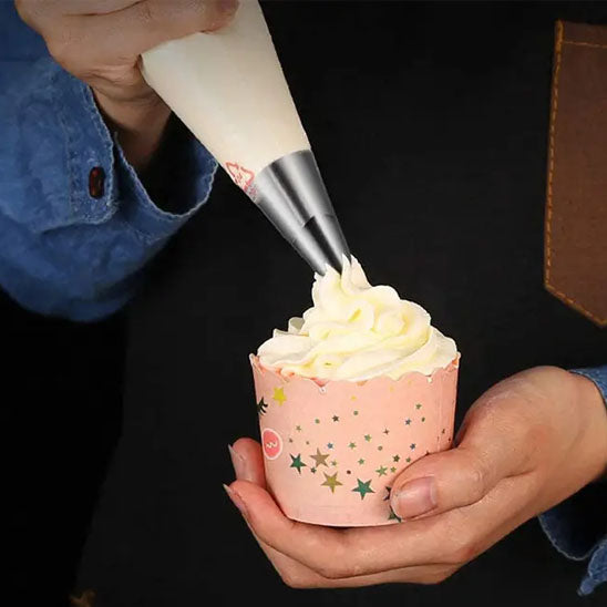 utilisation patisserie douille pour decoration cupcake
