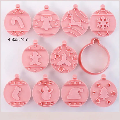 emportes pieces noel plastique alimentaire bonhomme neige flocon cloches