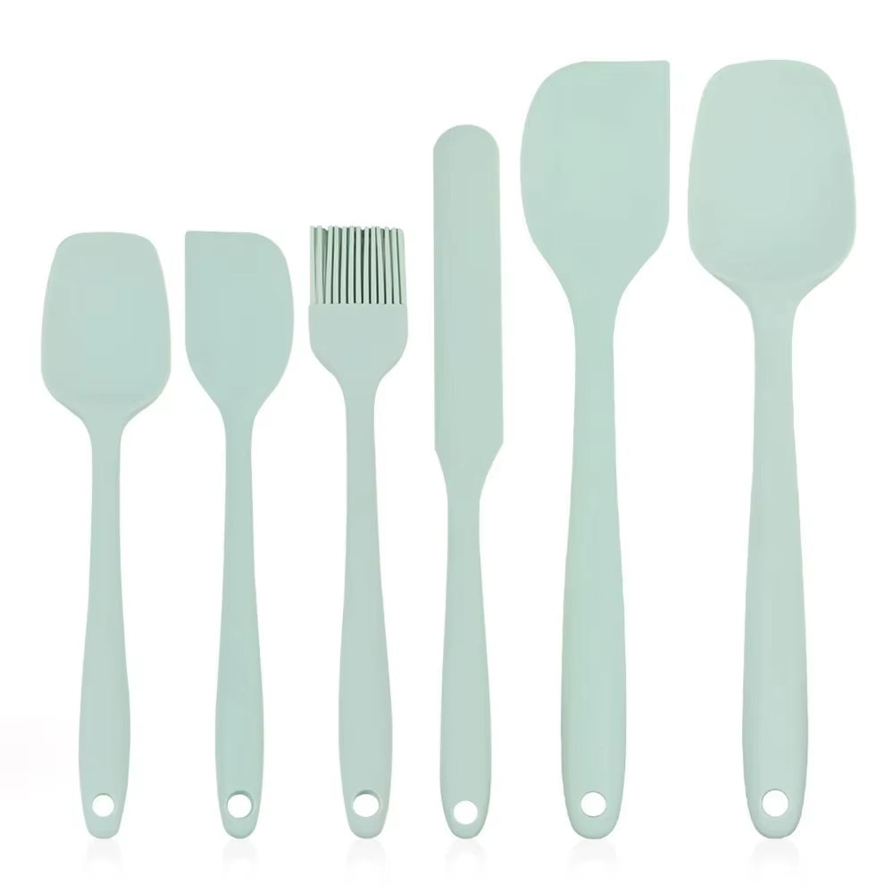 Spatule cuisine en silicone couleur pastel qualité