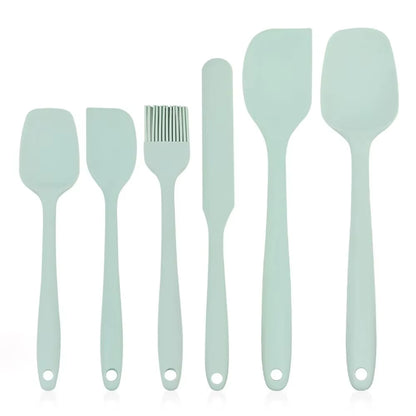 Spatule cuisine en silicone couleur pastel qualité