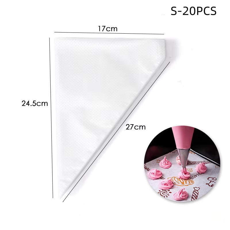Poche à douille jetables 20 pièces