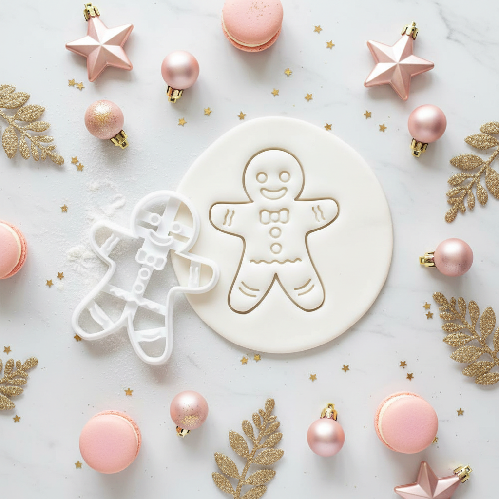 Emporte piece noel avec pâte biscuit blanche 