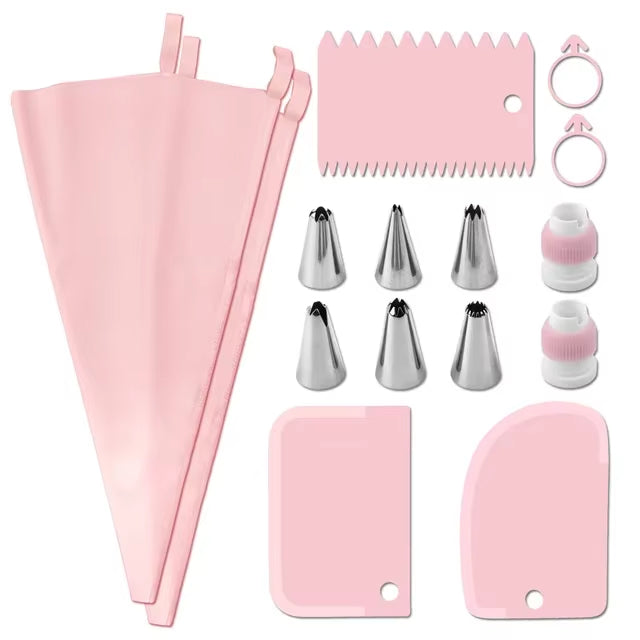 ensemble Kit patisserie rose 