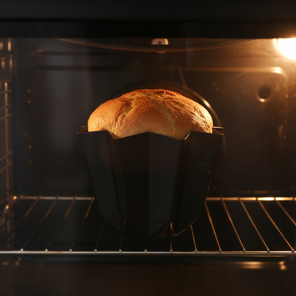 Moule à Pandoro au four