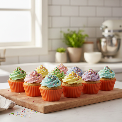 Cupcakes décorés dans Moule Cupcake Silicone