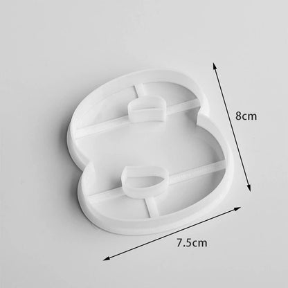 dimension moule number cake huit blanc