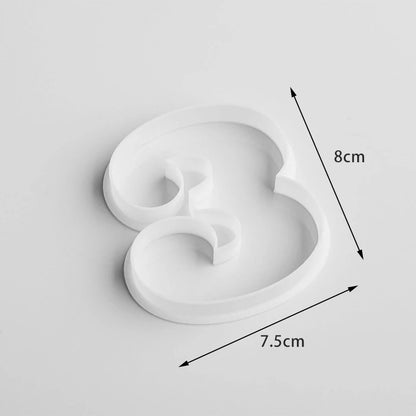 dimension moule number cake trois blanc