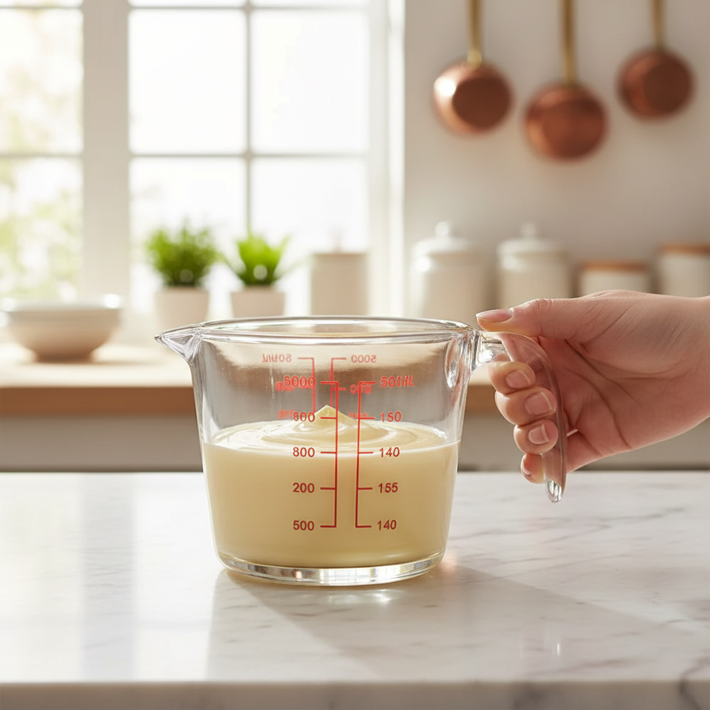 Crème pâtissière dans Doseur en verre 500ml