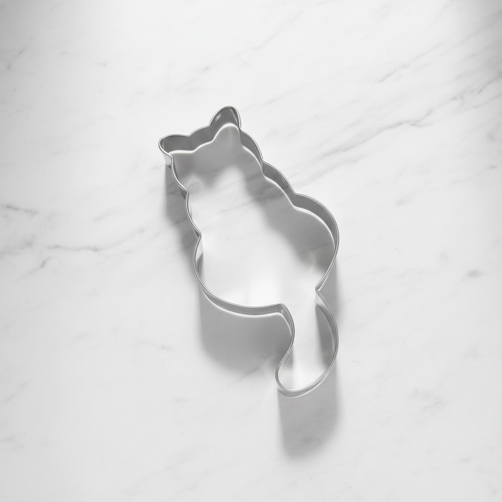 emporte piece pour patisserie chat inox vue produit