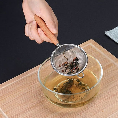 filtre the avec passoire inox