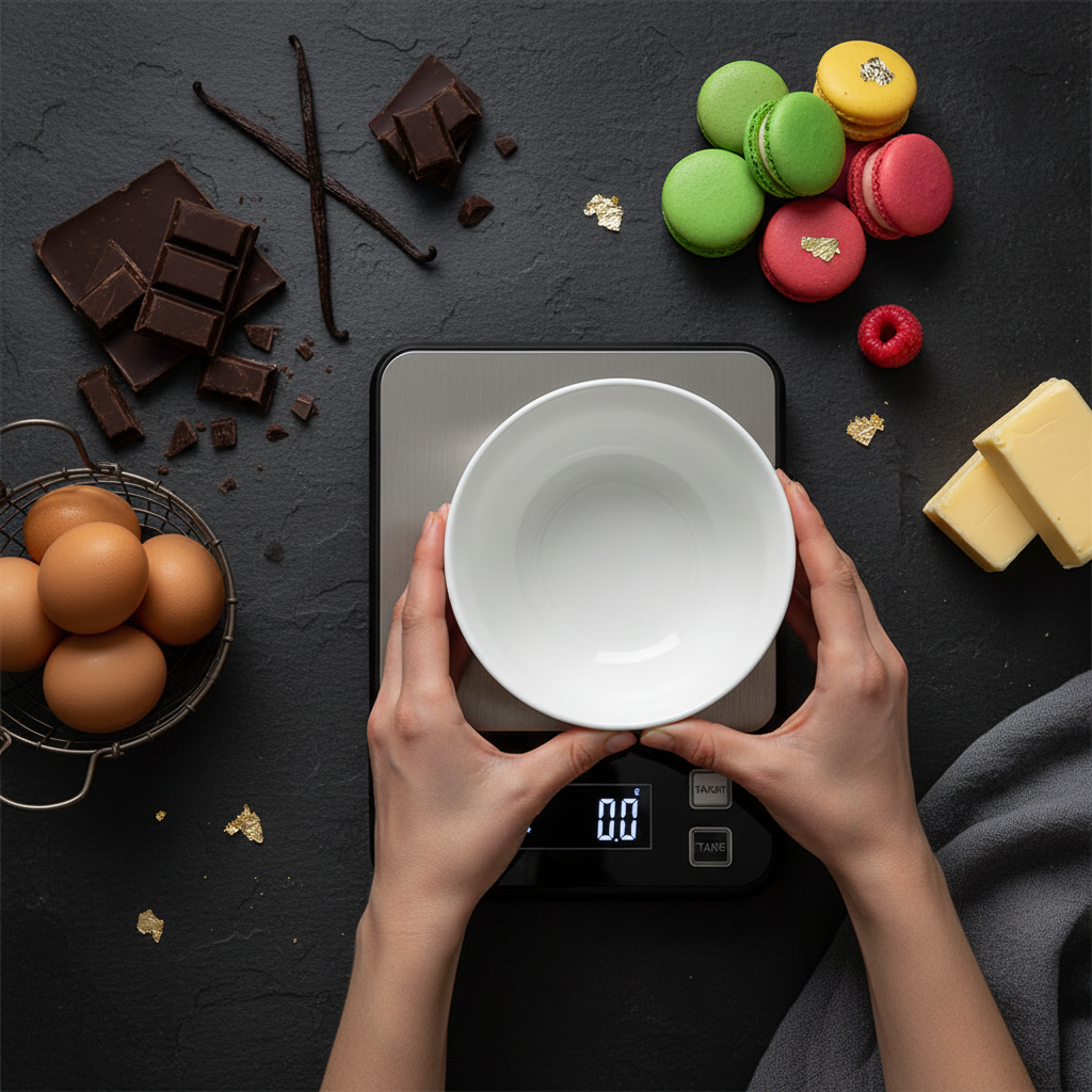 Utilisation Balance patisserie professionnelle