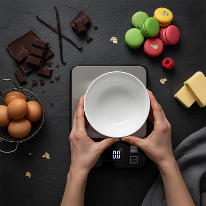 Utilisation Balance patisserie professionnelle