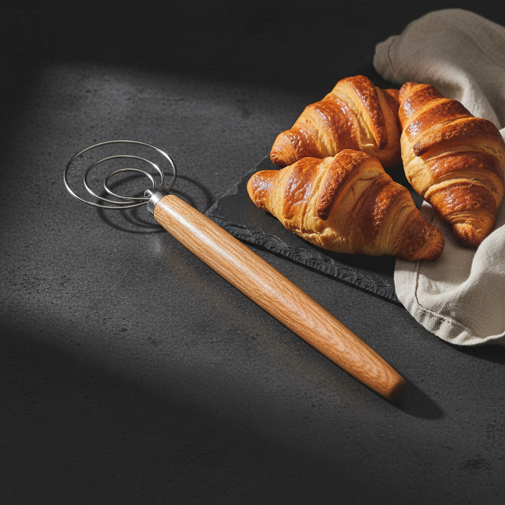 fouet danois triple cercle avec viennoiserie 