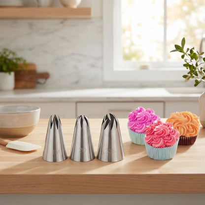 Douille patisserie posé sur table