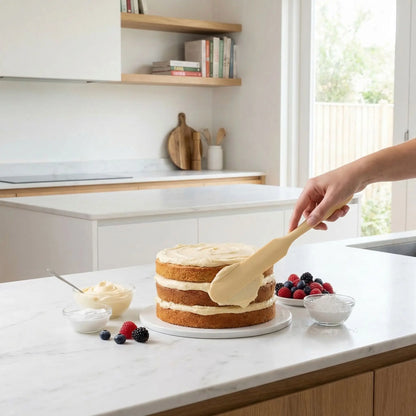 Spatule en Silicone - Résistant à la chaleur | SilkyScraper™