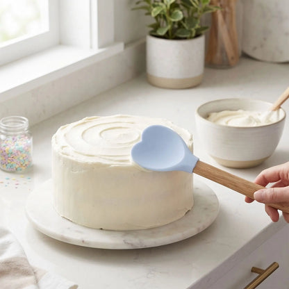 Glaçage gâteau avec Spatules en silicone