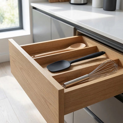 Spatule patisserie ranger dans tiroir cuisine