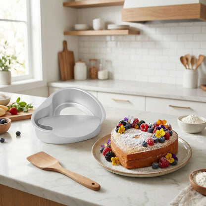 Moule a gateau cœur avec cake forme cœur dans cuisine 