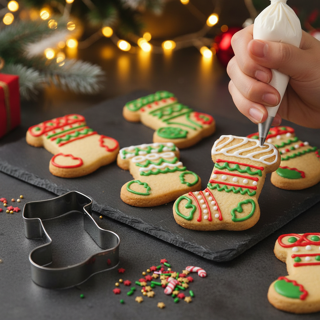 Décoration biscuit noel avec Emporte piece pour biscuit noel