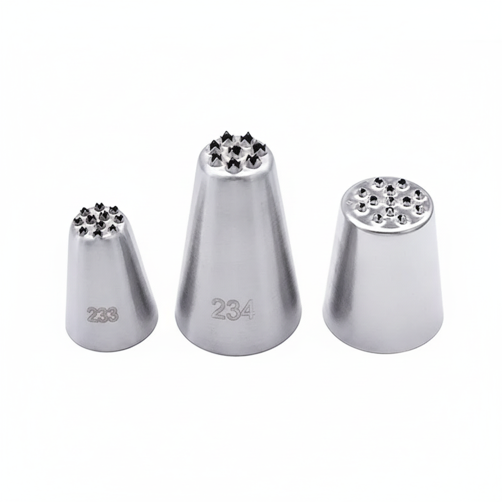 set de 3 Douilles patisserie professionnelle