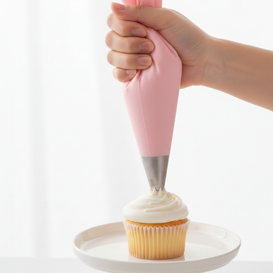Décoration cupcake avec poche à douille professionnelle 