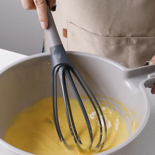 melange oeuf fouet plat gris