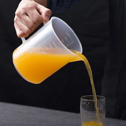 mesure avec verre doseur