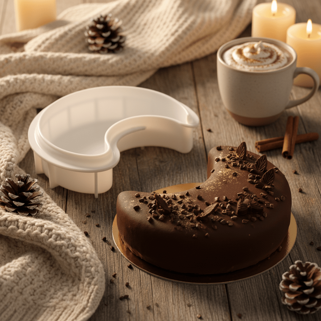 Moule à Entremet Yin Yang 22 cm Silicone | YinYangMold™ - Mon Rayon Pâtisserie
