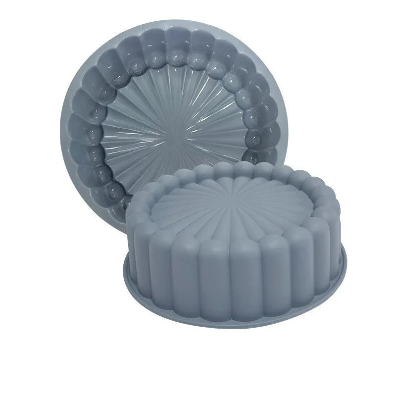 Moule a charlotte silicone 20cm gris - option couleur