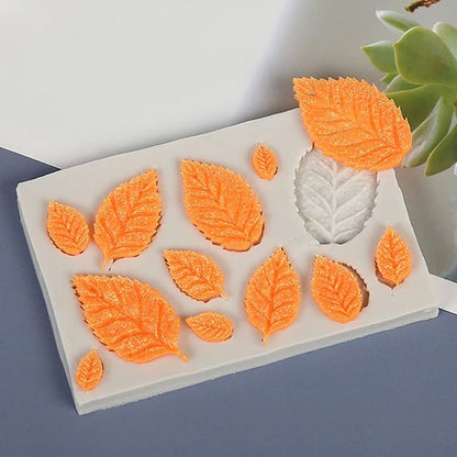 Moule chocolat silicone feuilles pâtisserie professionnelle