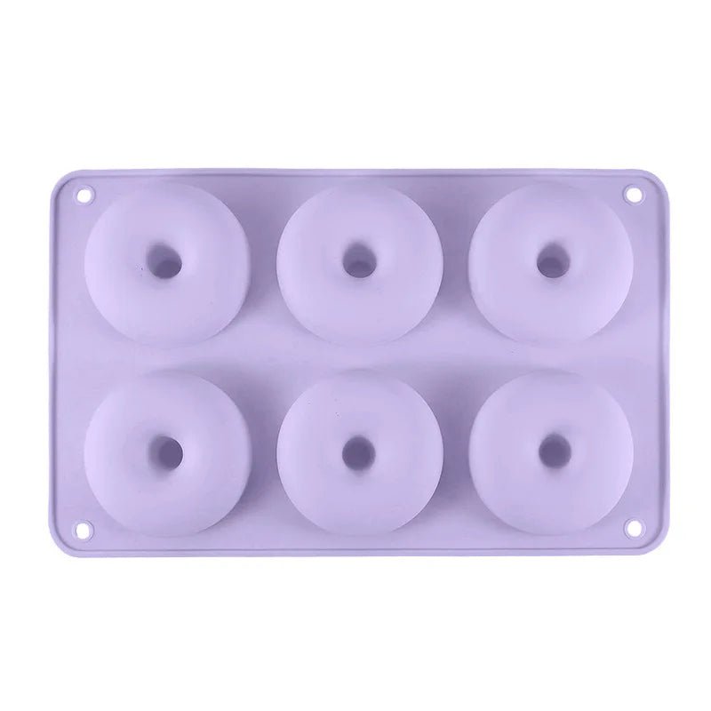 Moule Donuts - 6 Cavités Pastel | Donutella™ - Mon Rayon Pâtisserie