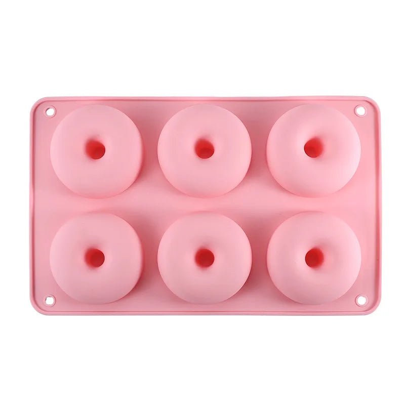 Moule Donuts - 6 Cavités Pastel | Donutella™ - Mon Rayon Pâtisserie