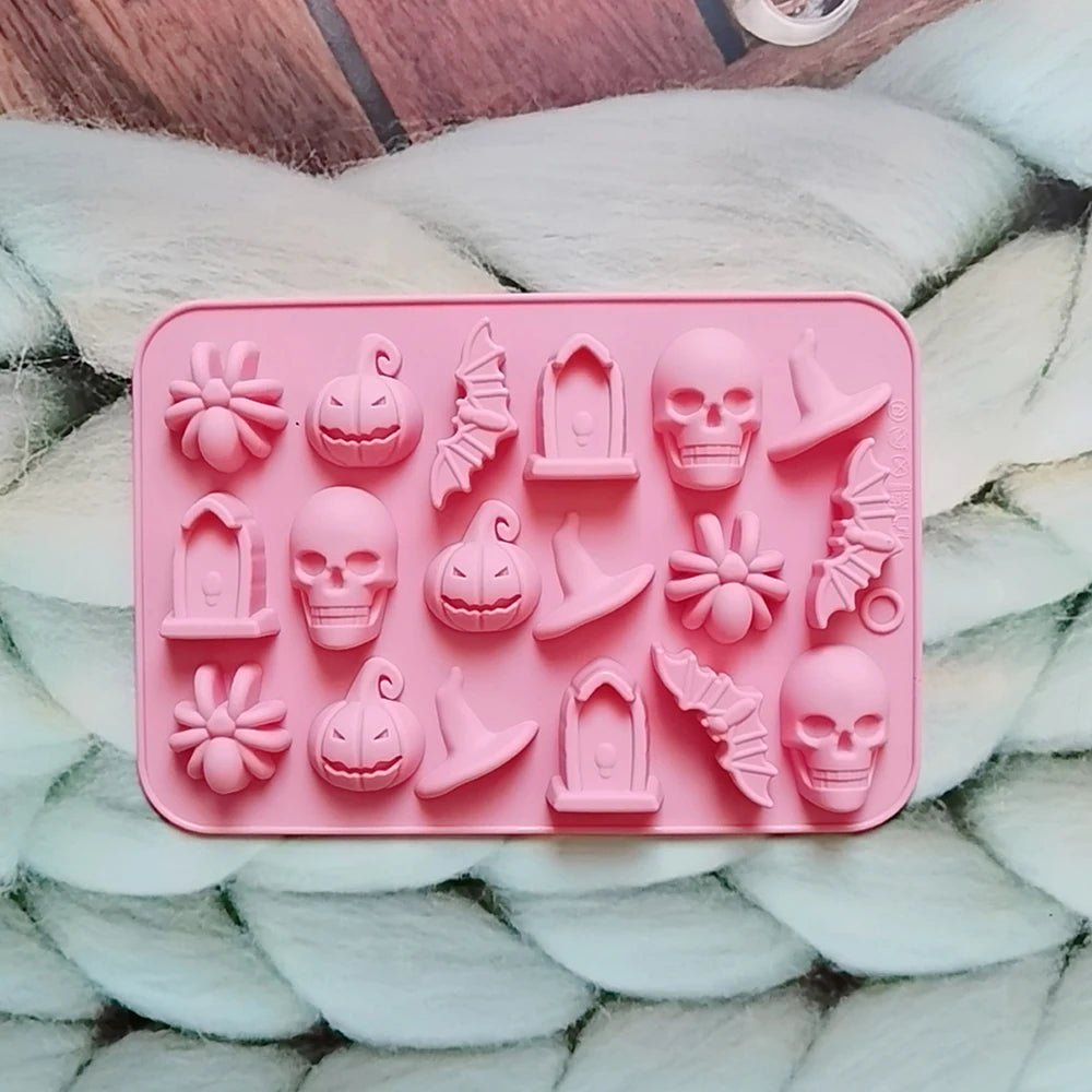 Moule en Chocolat - 18 Formes Halloween | SpookyChoc™ - Mon Rayon Pâtisserie